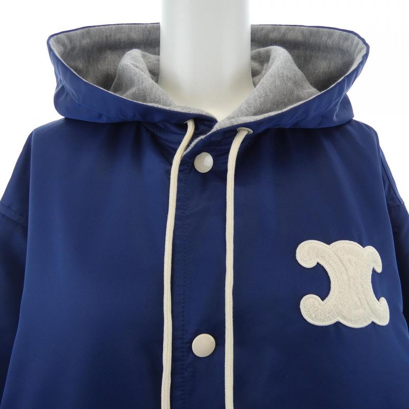 Celine Paris Hooded Teddy Jacket 2w17b227r Eddy Period Blouson