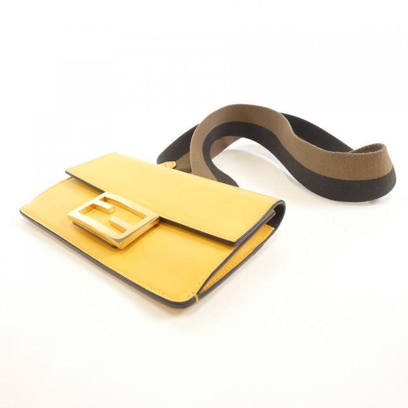 Fendi Flat Baguette 8bs039 AAIW Shoulder Bag