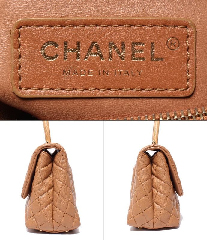 Chanel 2way Handbag Shoulder Bag Matelasse Gold Hardware Caviar Skin Coco