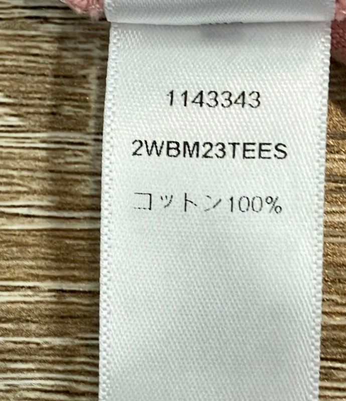 Christian Dior Short Sleeve T-shirt Logo Rubber 1143343 2wbm23tees Kids SIZE 8