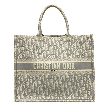 Dior/christian Dior Tote Bag Book Tote Large Bag M1286zriw_m932 Gray X Ivory