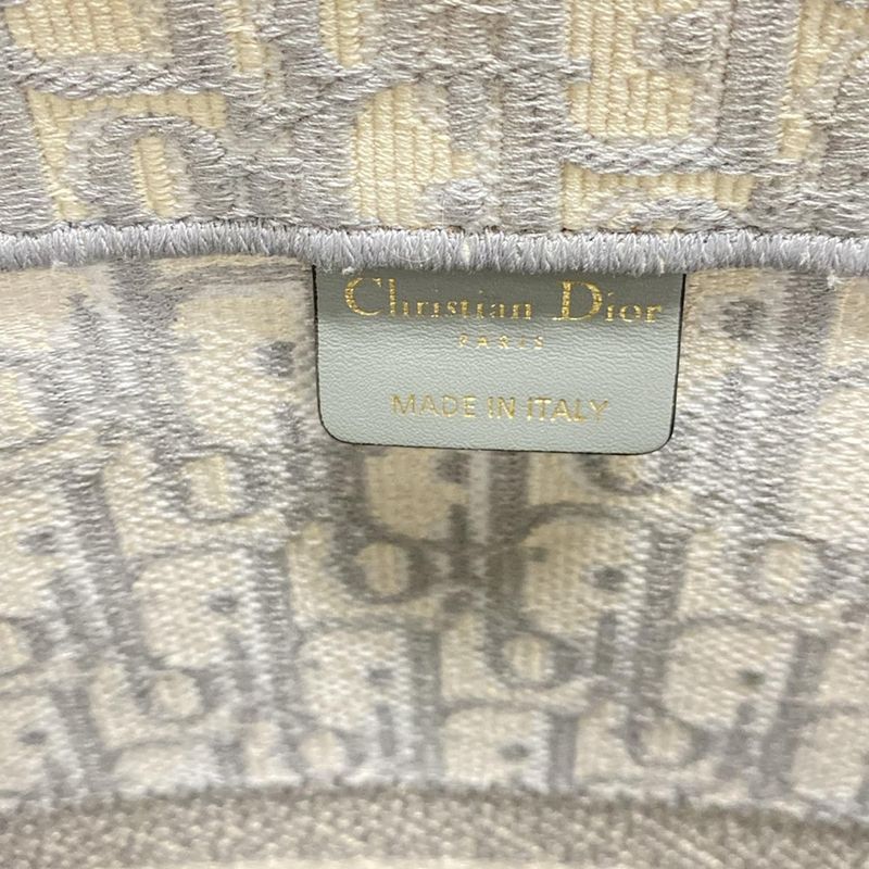 Dior/christian Dior Tote Bag Book Tote Large Bag M1286zriw_m932 Gray X Ivory