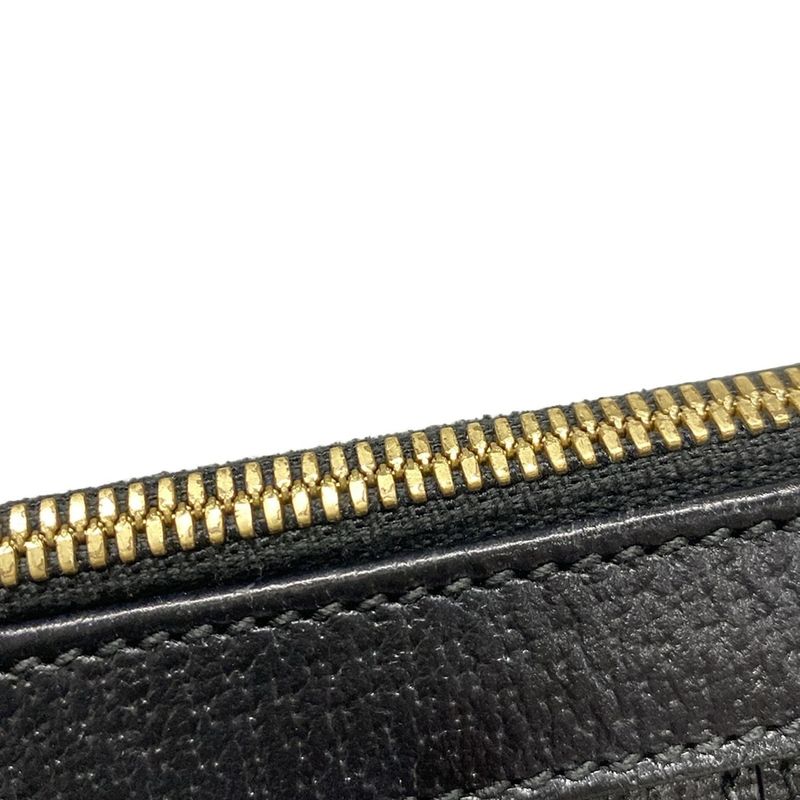 Gucci Tote Bag Ophidia 547551 Black X Green X Red Leather