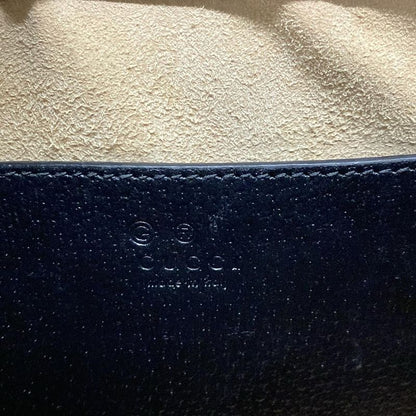 Gucci Tote Bag Ophidia 547551 Black X Green X Red Leather