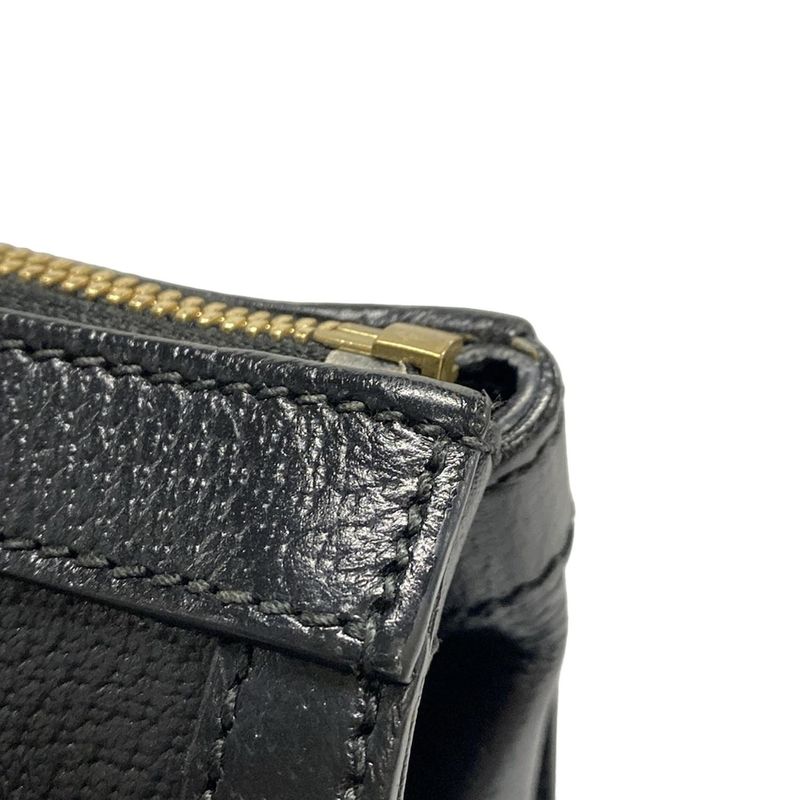 Gucci Tote Bag Ophidia 547551 Black X Green X Red Leather