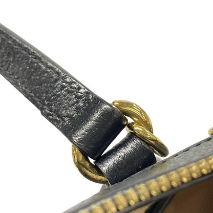 Gucci Tote Bag Ophidia 547551 Black X Green X Red Leather