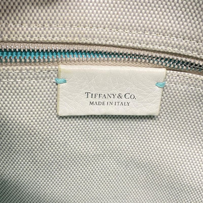 Tiffany & Co Tote Bag Colorblock Weekend Tote Ivory And Tiffany & Co Blue