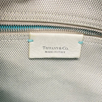 Tiffany & Co Tote Bag Colorblock Weekend Tote Ivory And Tiffany & Co Blue