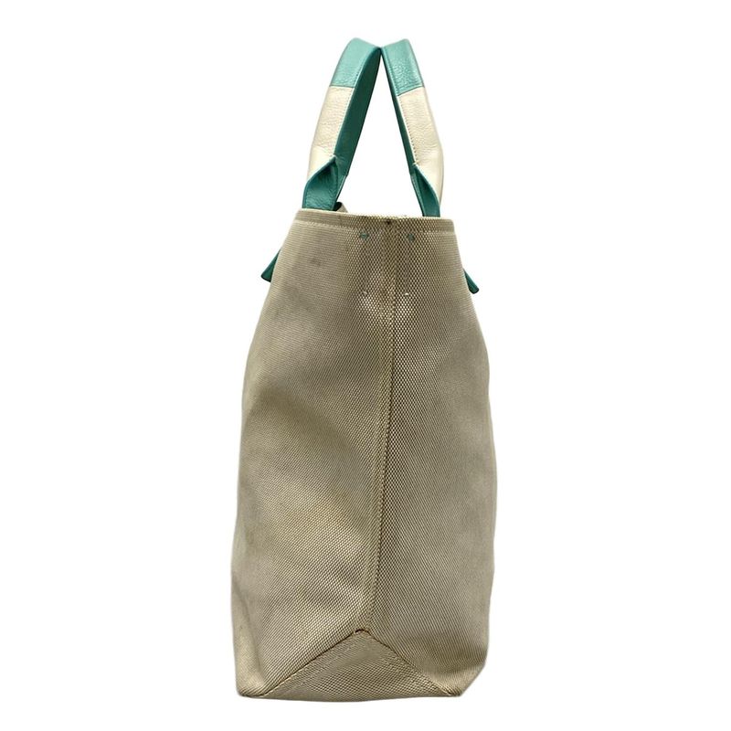 Tiffany & Co Tote Bag Colorblock Weekend Tote Ivory And Tiffany & Co Blue