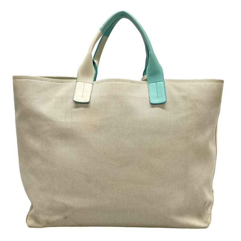 Tiffany & Co Tote Bag Colorblock Weekend Tote Ivory And Tiffany & Co Blue