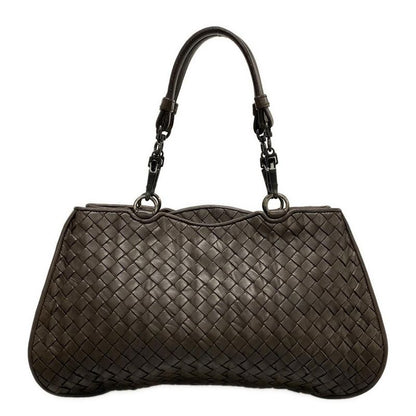 Bottega Veneta Intrecciato 192976 Dark Brown Leather