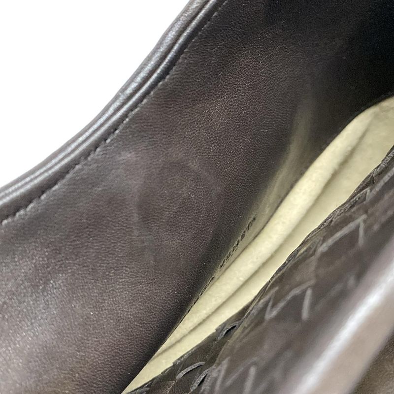 Bottega Veneta Intrecciato 192976 Dark Brown Leather