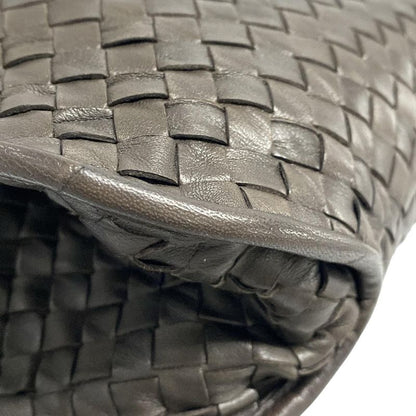 Bottega Veneta Intrecciato 192976 Dark Brown Leather