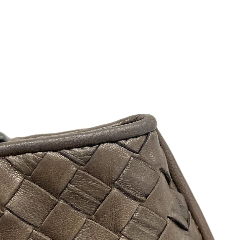 Bottega Veneta Intrecciato 192976 Dark Brown Leather