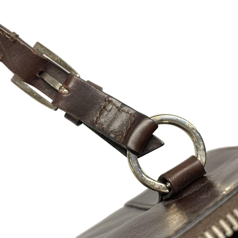 Dior/christian Dior Handbag - Dark Brown Star Leather