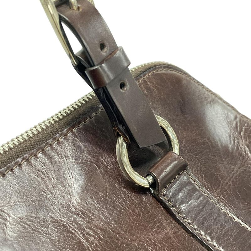 Dior/christian Dior Handbag - Dark Brown Star Leather