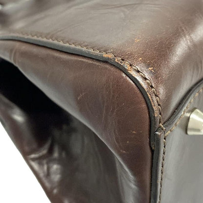 Dior/christian Dior Handbag - Dark Brown Star Leather