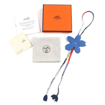 Hermes Petit H Petit H Petit Ash Cherry Taurillon Clemence Chevre Misol Blue