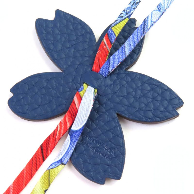 Hermes Petit H Petit H Petit Ash Cherry Taurillon Clemence Chevre Misol Blue