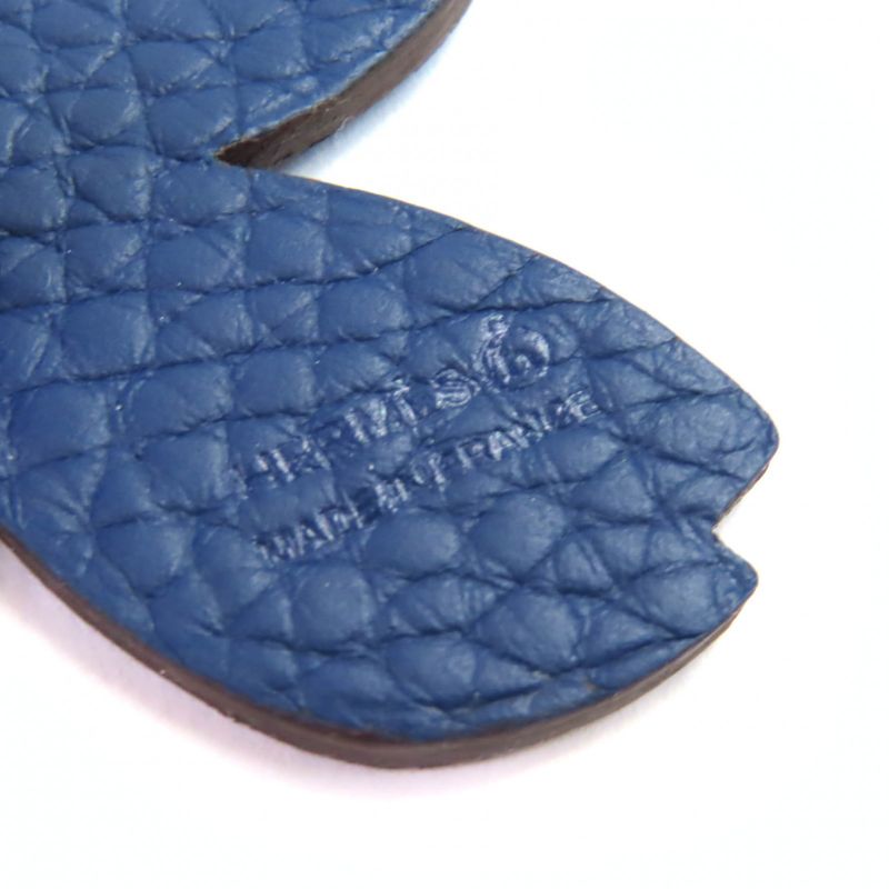 Hermes Petit H Petit H Petit Ash Cherry Taurillon Clemence Chevre Misol Blue