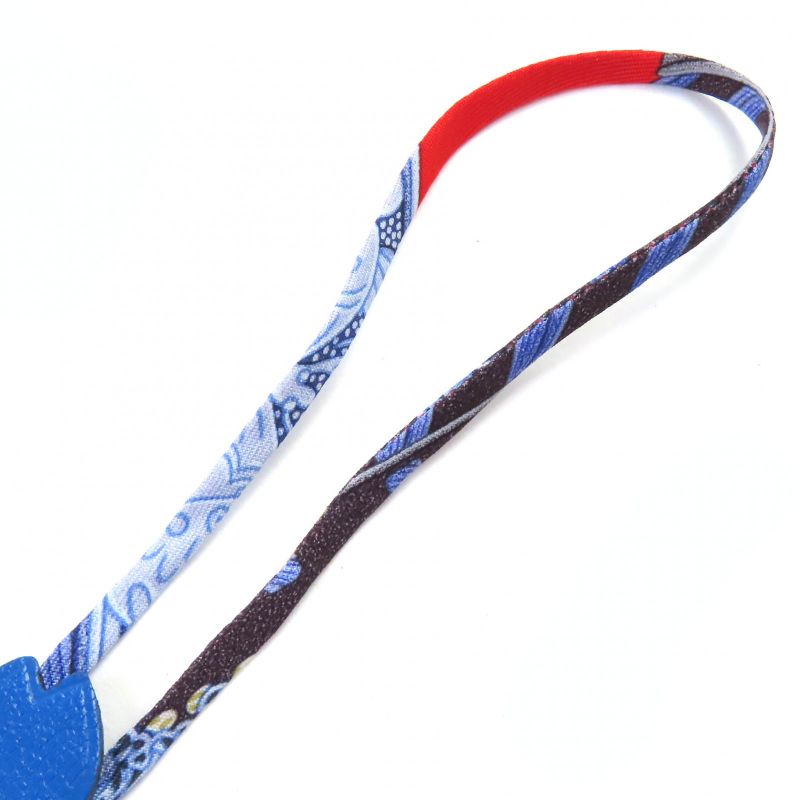 Hermes Petit H Petit H Petit Ash Cherry Taurillon Clemence Chevre Misol Blue