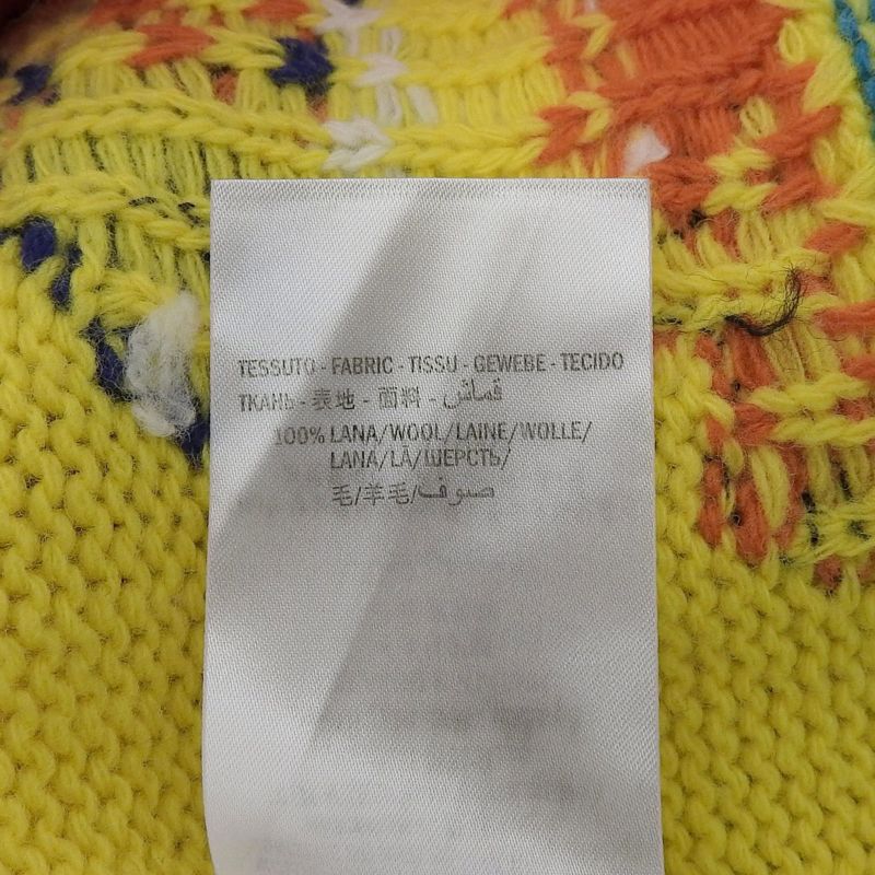 Gucci X Disney Gucci X Disney 461331 100% Wool Donald Knit Vest Pink Multi XL