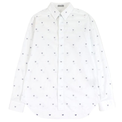 DIOR Homme 013c502a5451 100% Cotton CD Logo Allover Oxford Shirt