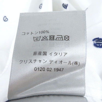 DIOR Homme 013c502a5451 100% Cotton CD Logo Allover Oxford Shirt