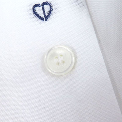 DIOR Homme 013c502a5451 100% Cotton CD Logo Allover Oxford Shirt