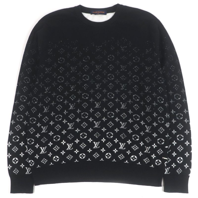 Louis Vuitton 21SS Monogram Gradient 100% Cotton Long Sleeve Knit