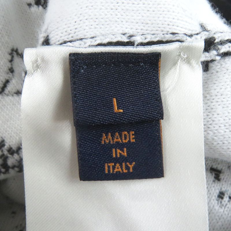 Louis Vuitton 21SS Monogram Gradient 100% Cotton Long Sleeve Knit