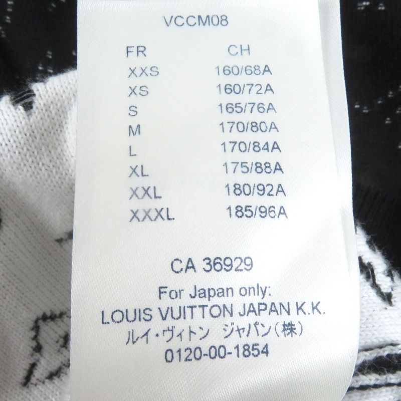 Louis Vuitton 21SS Monogram Gradient 100% Cotton Long Sleeve Knit