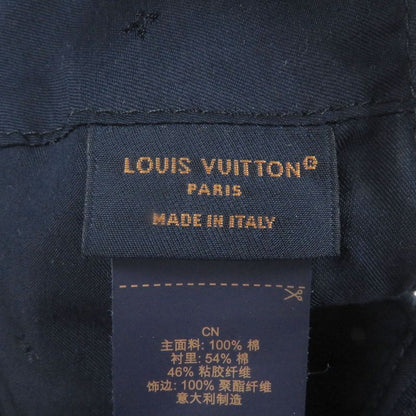 Louis Vuitton 2025 M5146l Cap Denim Stripe Baseball Cap Hat Navy Storage With