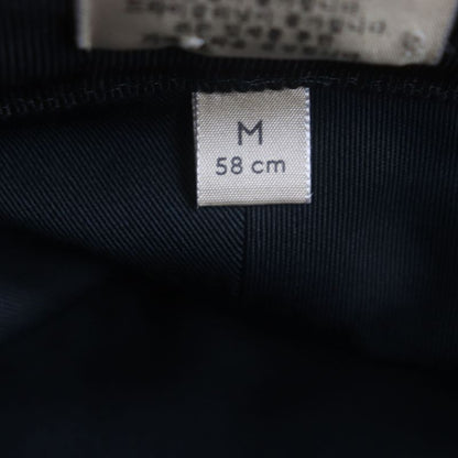 Gucci 576587 GG Canvas Leather Use GG Marmont Hat Bucket Hat Black M (58cm