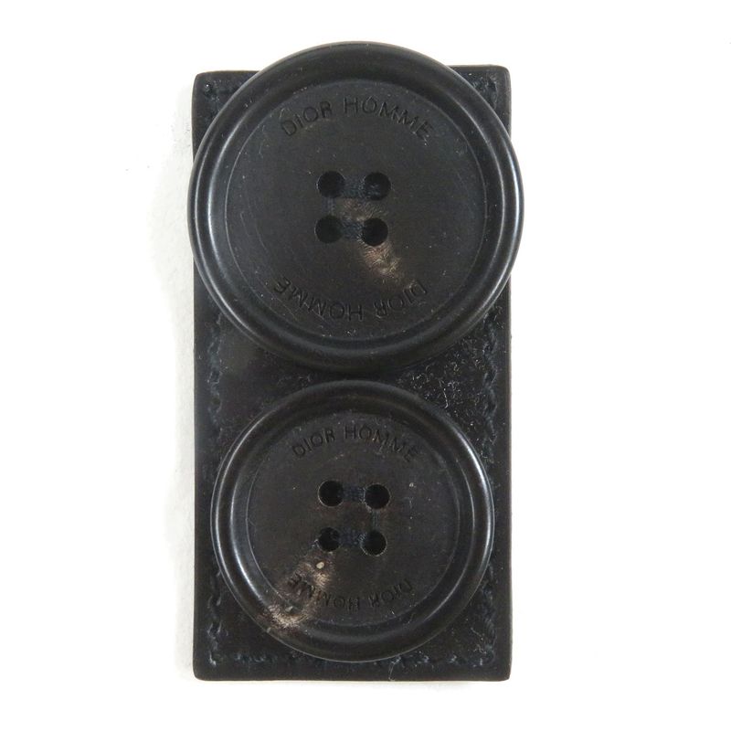 DIOR Homme DIOR Homme 100% Wool Eddie Period Pea Coat Jacket With Logo Button