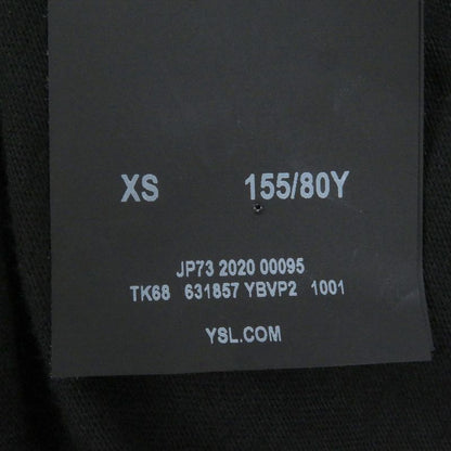 Saint Laurent Paris 631857 Front Logo Print Short Sleeve Short Sleeve T-shirt