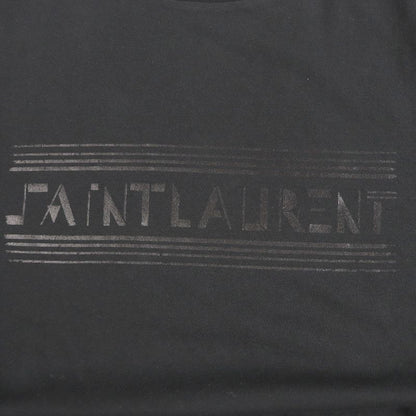 Saint Laurent Paris 631857 Front Logo Print Short Sleeve Short Sleeve T-shirt