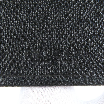 Bvlgari 30422 Leather Bvlgari Man Silver Logo Hardware Trifold 6-strap Key Case