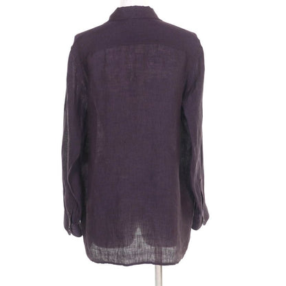 Hermes Vintage 100% Linen Margiela Period Valuse Skipper Shirt Long Sleeve