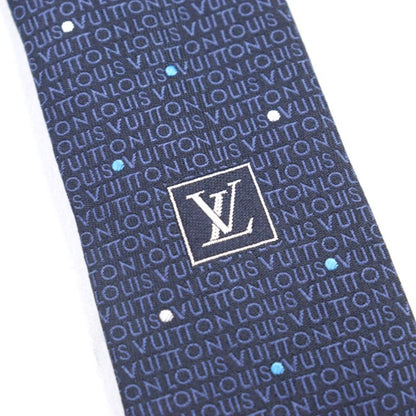 Louis Vuitton M78045 Clavat LV Signature 100% Silk Logo All Over LV Embroidery