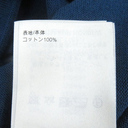 Louis Vuitton 2024 100% Cotton Front Logo Short Sleeve Short Sleeve Knit Blue