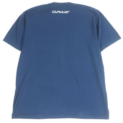 Louis Vuitton 2024 100% Cotton Front Logo Short Sleeve Short Sleeve Knit Blue