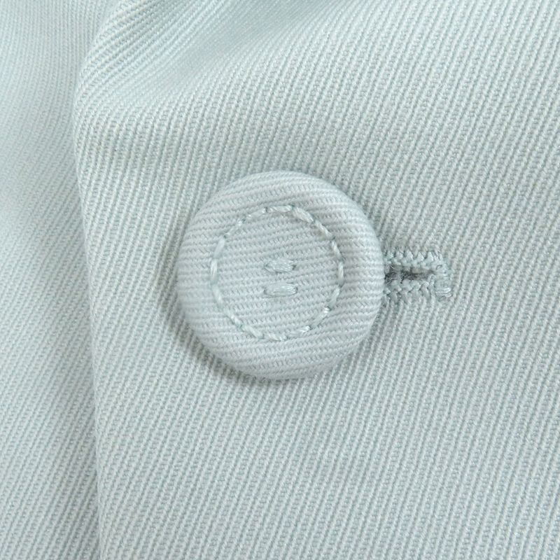 DIOR Homme 283c255a5180 100% Wool Peaked Lapel Jacket Light Green 50 Made In