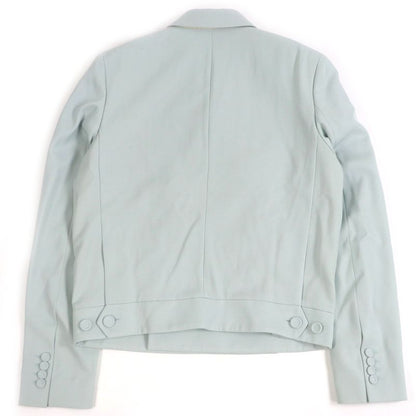 DIOR Homme 283c255a5180 100% Wool Peaked Lapel Jacket Light Green 50 Made In