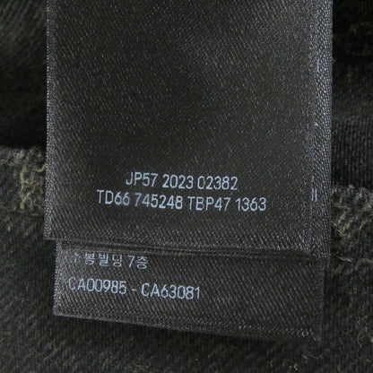 Balenciaga 24SS 745248 Super Destroyed Denim Pants Damaged Jeans Black S Made