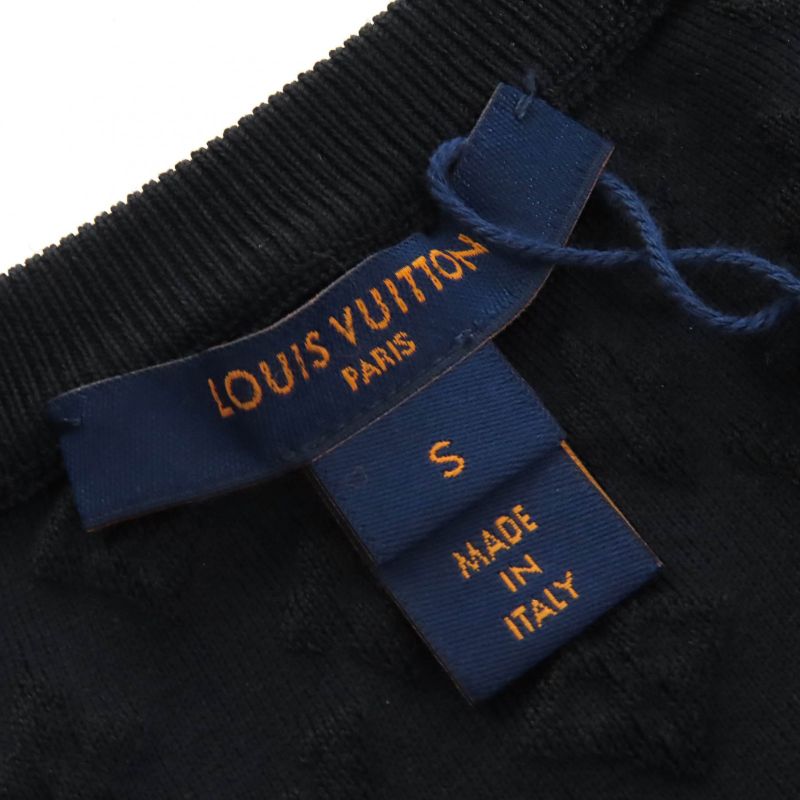 Louis Vuitton 1a9z3e 65% Silk Monogram With LV Circle Logo Chain Embossed