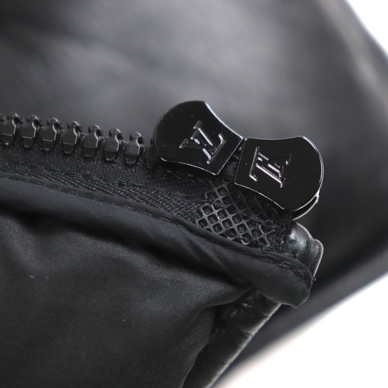 Louis Vuitton Hhl84w Monogram Boyhood Puffa Cowhide Leather Double Zip Up