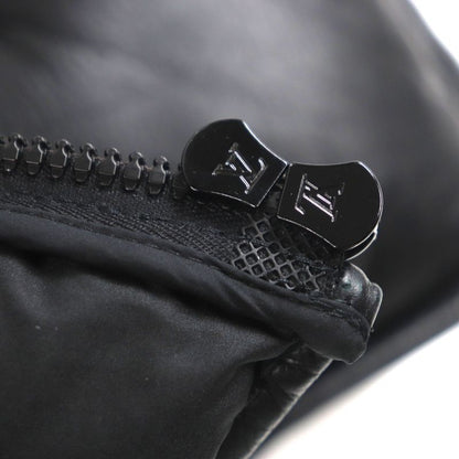 Louis Vuitton Hhl84w Monogram Boyhood Puffa Cowhide Leather Double Zip Up