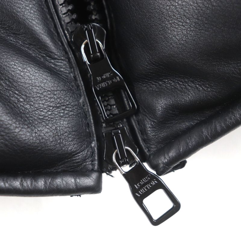 Louis Vuitton Hhl84w Monogram Boyhood Puffa Cowhide Leather Double Zip Up