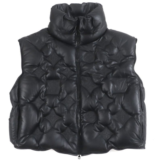 Louis Vuitton Hhl84w Monogram Boyhood Puffa Cowhide Leather Double Zip Up